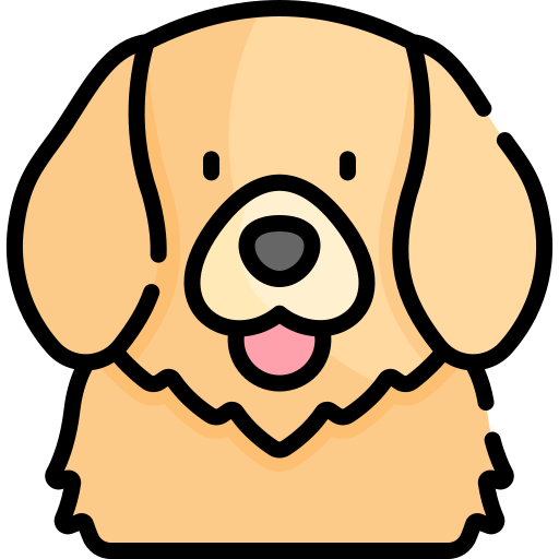 Golden retriever free icon Golden retriever free icon
