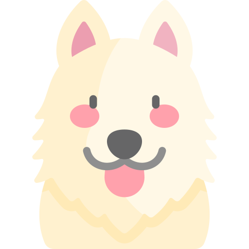 samoyedo icono gratis