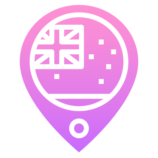 Pin Linector Gradient icon