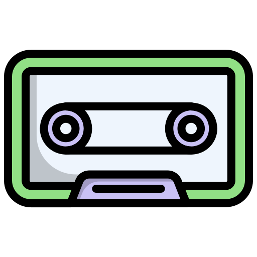 Cassette tape free icon Cassette tape free icon