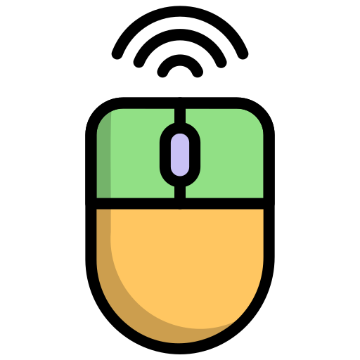 Mouse Generic Outline Color icon