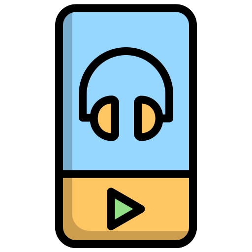 reproductor de música icono gratis