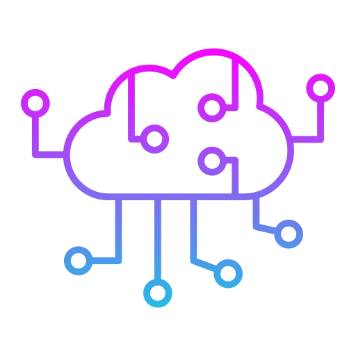 computación en la nube icono gratis