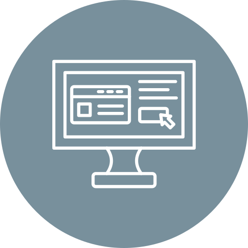 pago en línea icono gratis