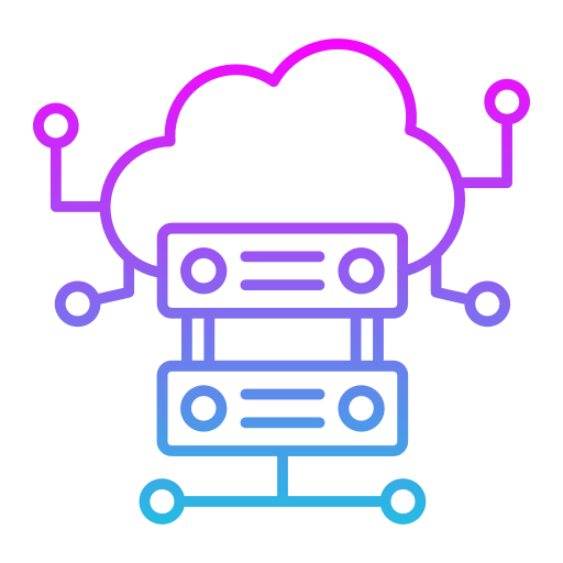 servidor en la nube icono gratis