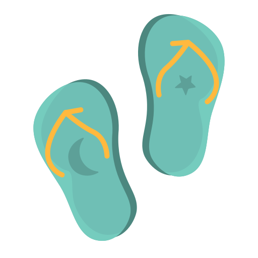 Flip flops Generic Flat icon