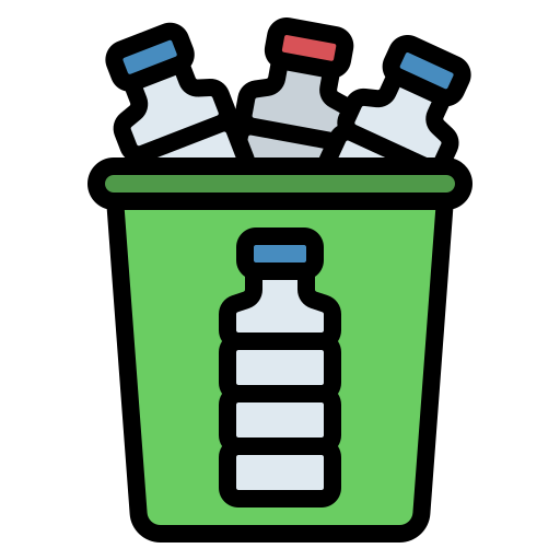 Plastic bin - Free ecology and environment icons