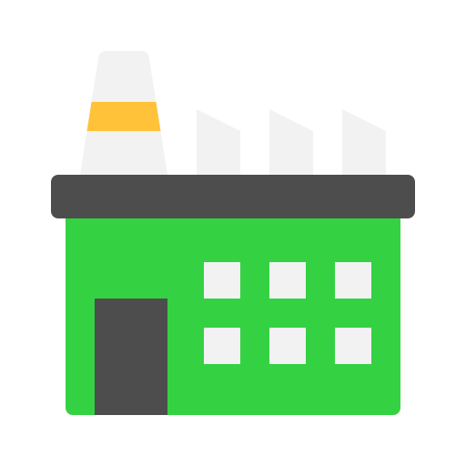 Factory Generic Flat icon