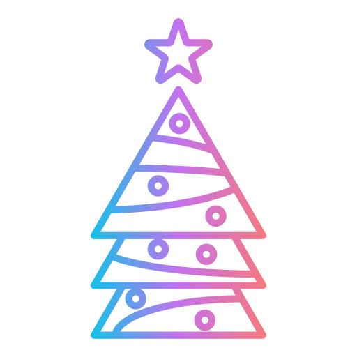 árbol de navidad icono gratis