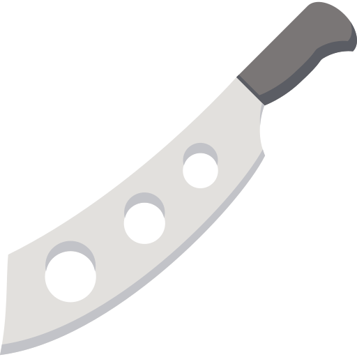 cuchillo para queso icono gratis