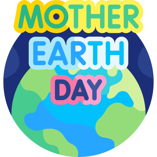 dia de la madre tierra icono gratis