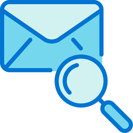 Mail Generic Blue icon