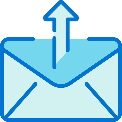 Mail Generic Blue icon