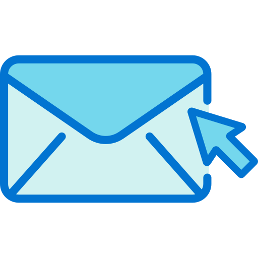 Mail Generic Blue icon