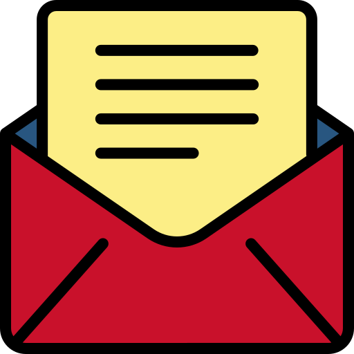 Mail Generic Outline Color icon