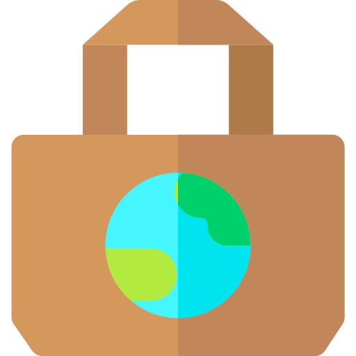saco ecológico grátis ícone saco ecológico grátis ícone