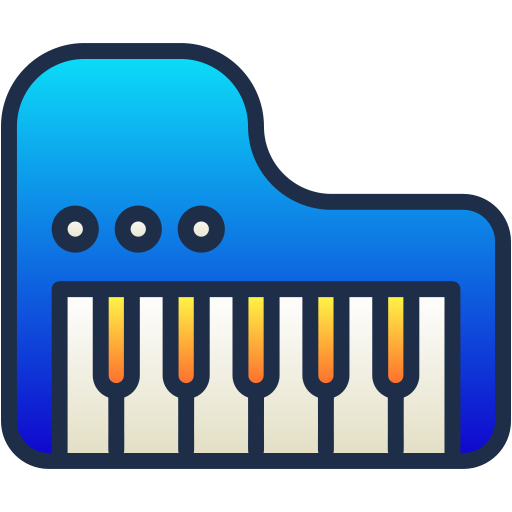 piano icono gratis