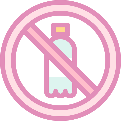 sin plástico icono gratis