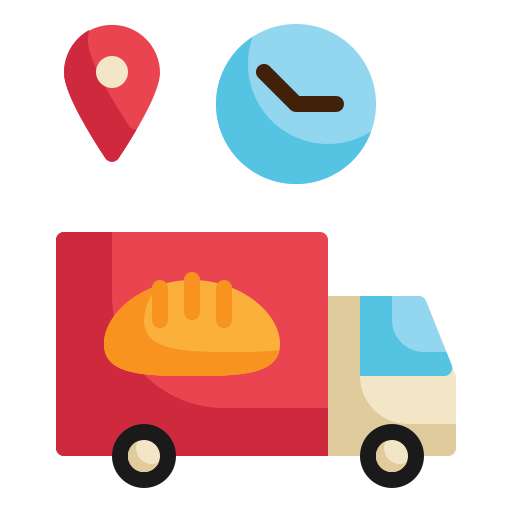 Delivery free icon