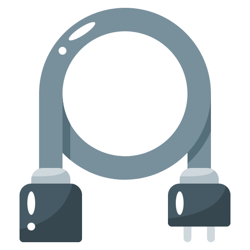 cable de extensión icono gratis