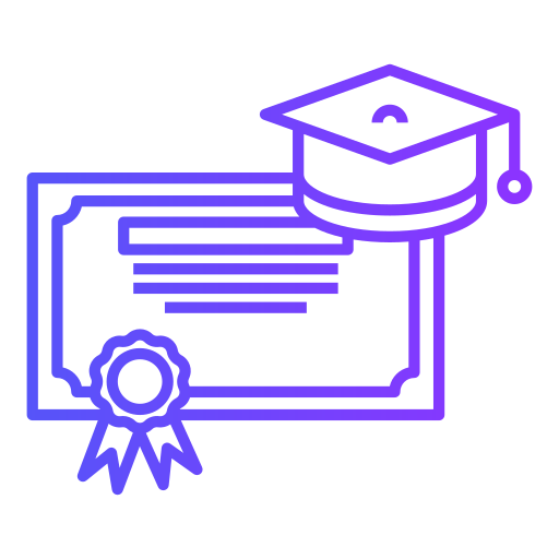 diploma de graduación icono gratis