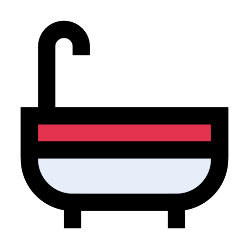 tina de baño icono gratis