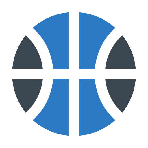Basketball icon Generic Blue