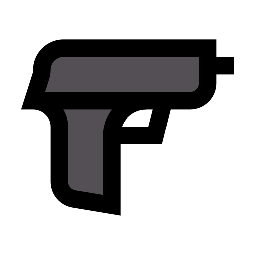 Handgun free icon