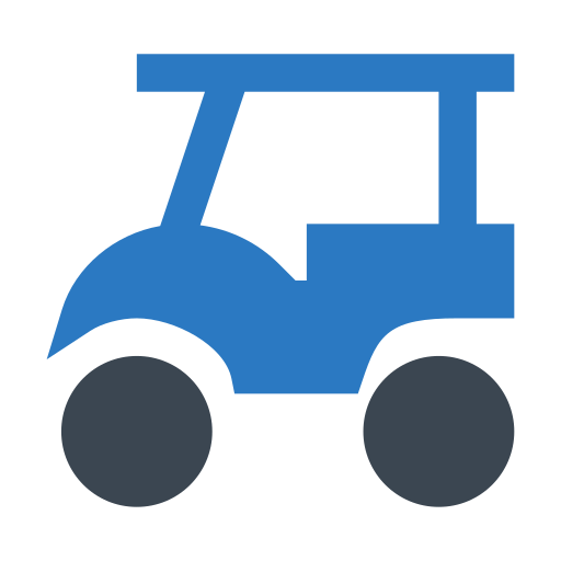 carrinho de golfe grátis ícone carrinho de golfe grátis ícone
