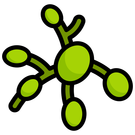 Lymph nodes Generic Outline Color icon