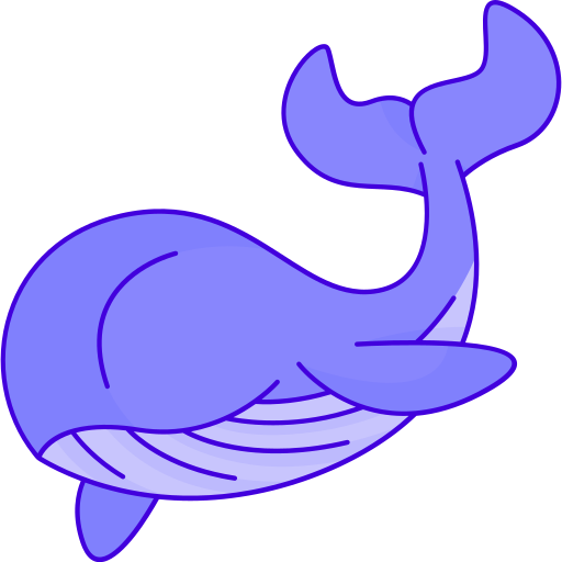 Whale free icon Whale free icon