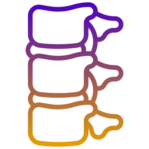 columna vertebral icono gratis