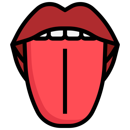 Tongue Generic Outline Color icon