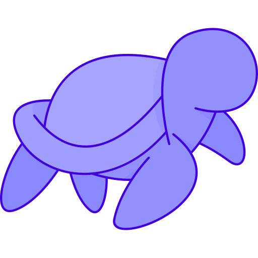 Sea turtle free icon