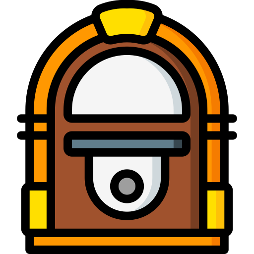 Jukebox Basic Miscellany Lineal Color Icon