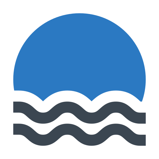 Sunset Generic Blue Icon