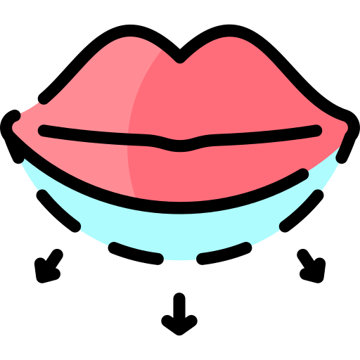 labios icono gratis