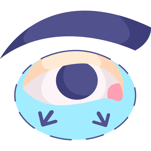 Eye bags Generic Flat icon