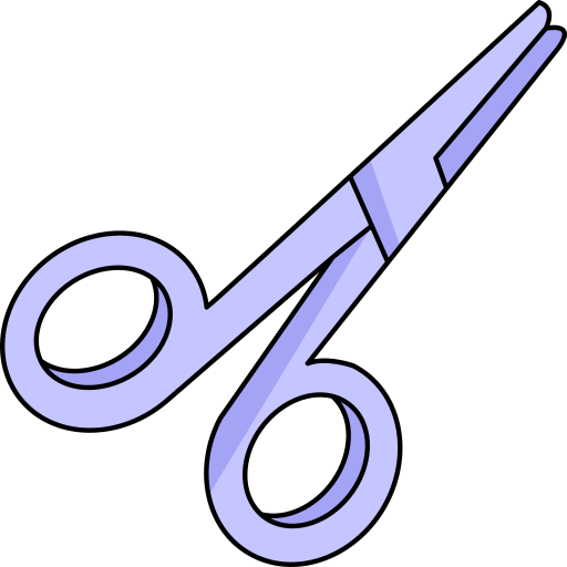 Scissors Generic Thin Outline Color icon