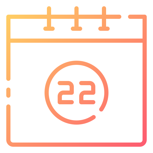 Calendar Good Ware Gradient icon