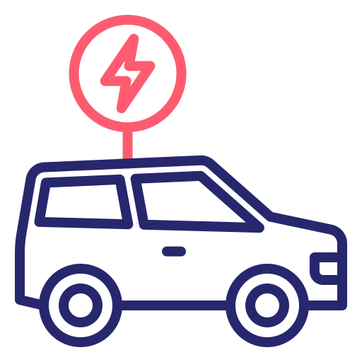 Electric car Generic Outline Color icon