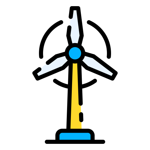 Eolic energy - free icon