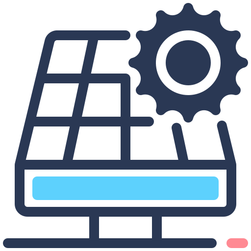 panel solar icono gratis