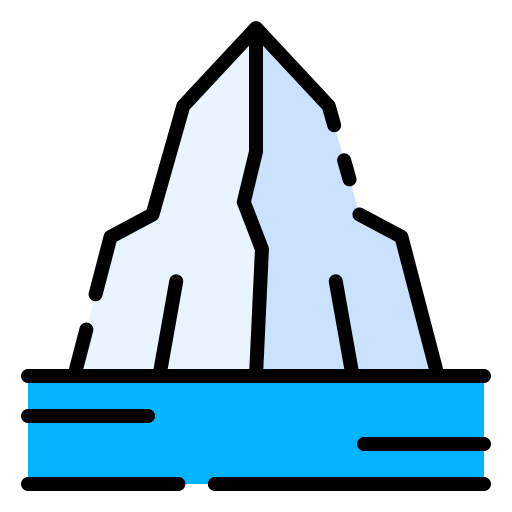 Iceberg free icon Iceberg free icon