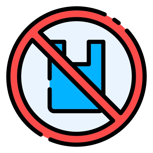 Никаких пластиковых пакетов бесплатно иконка Никаких пластиковых пакетов бесплатно иконка