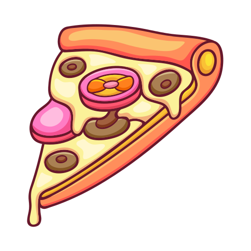 pizza gratis sticker