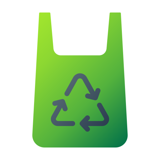 bolsa de reciclaje icono gratis