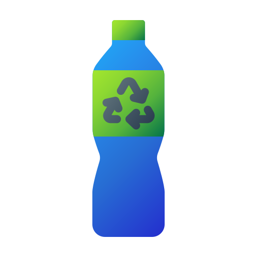 reciclar botella icono gratis