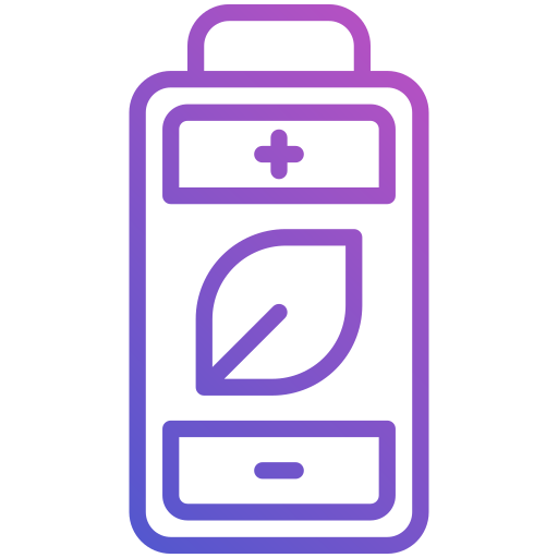 batería ecológica icono gratis