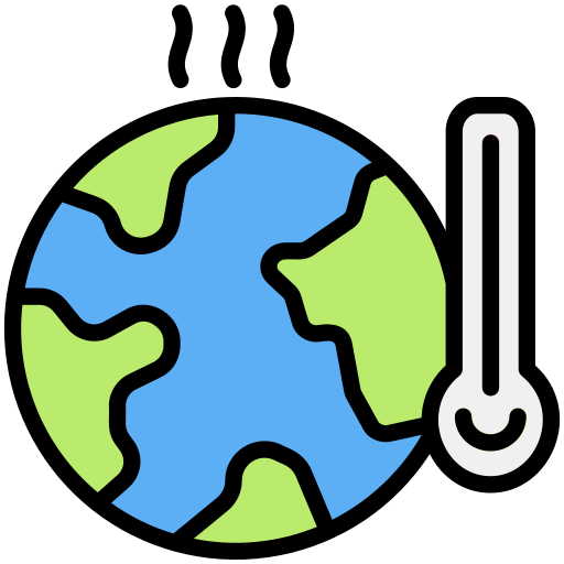 Global warming Generic Outline Color icon